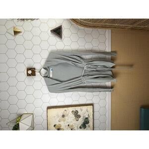 Sparrow from Anthropologie Seafoam Ribbed Wrap Cardigan Sweater - Size - Medium